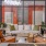 a lounge with seating and a tv
