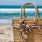 a basket on a beach