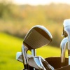 a bag of golf clubs